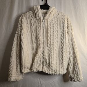 Cozy Cream Textured Jacket